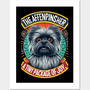 Adorable Affenpinscher Posters and Art